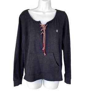 Element Heather‎ Black Pullover Sweatshirt